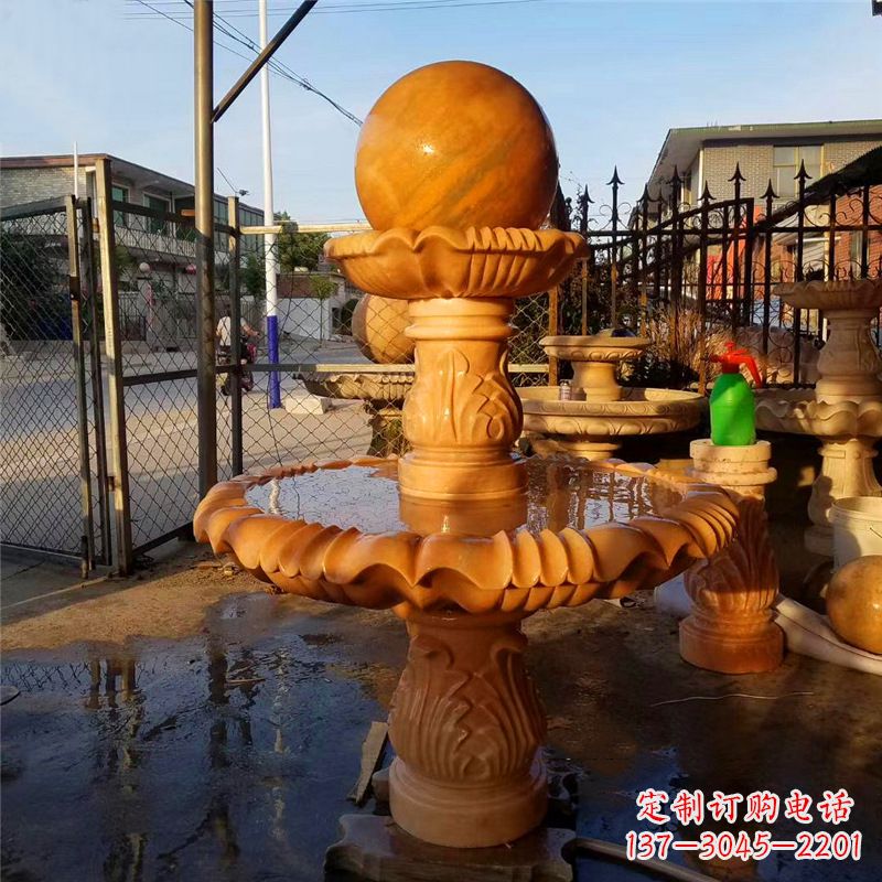 郑州小区石雕喷泉塔