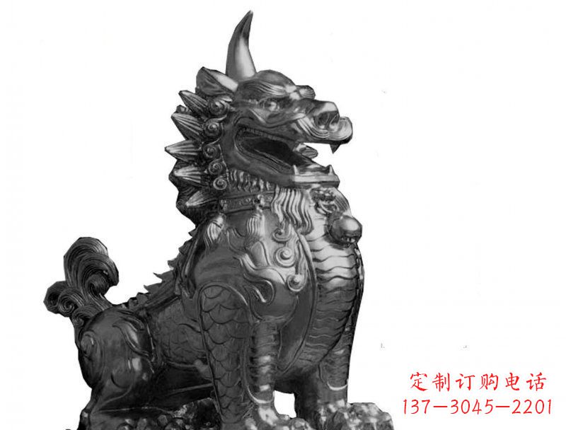 郑州獬豸法院景观铜雕