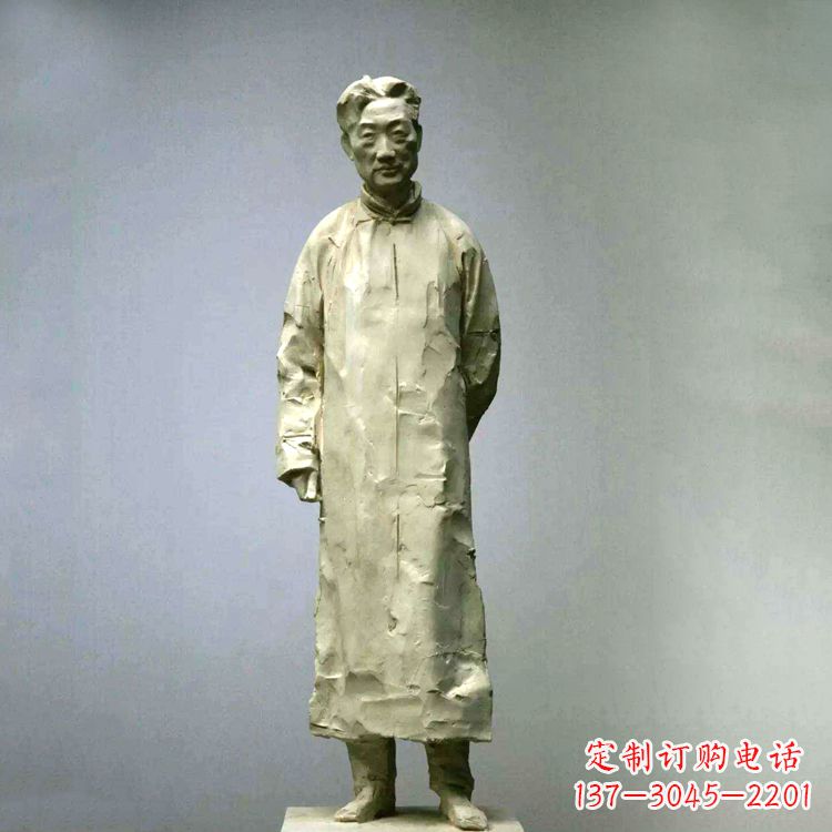 郑州徐悲鸿雕塑像石雕历史名人雕像