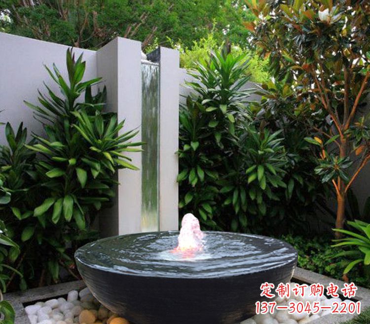 郑州鱼缸石雕喷泉
