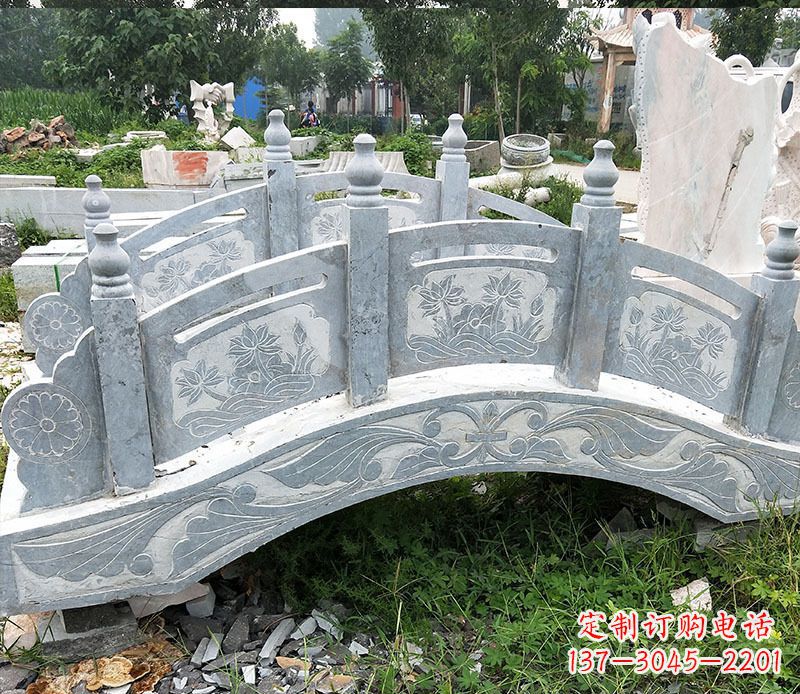 郑州园林仿古石拱桥景观石雕 (3)