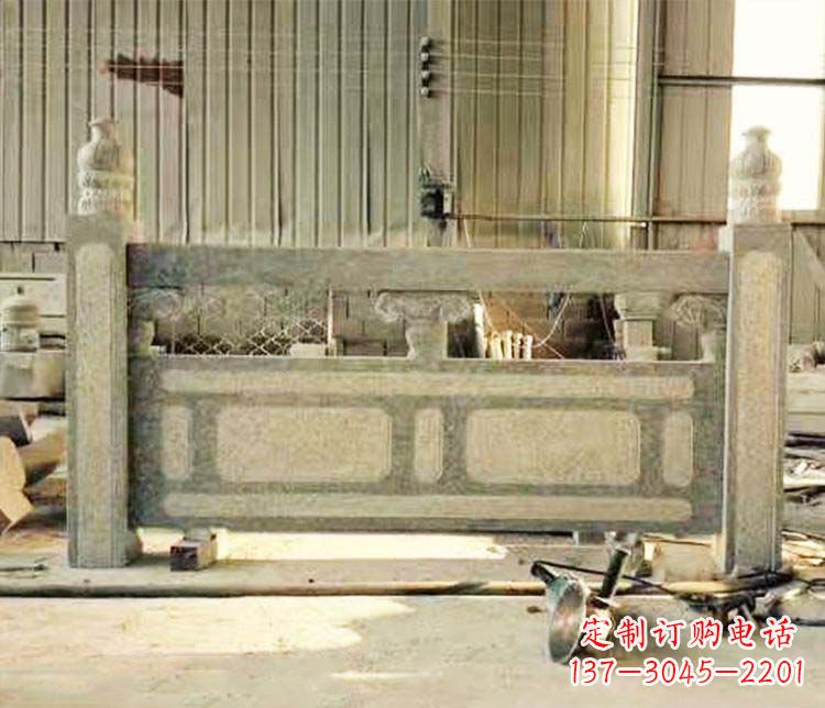 郑州园林仿古石栏板景观石雕
