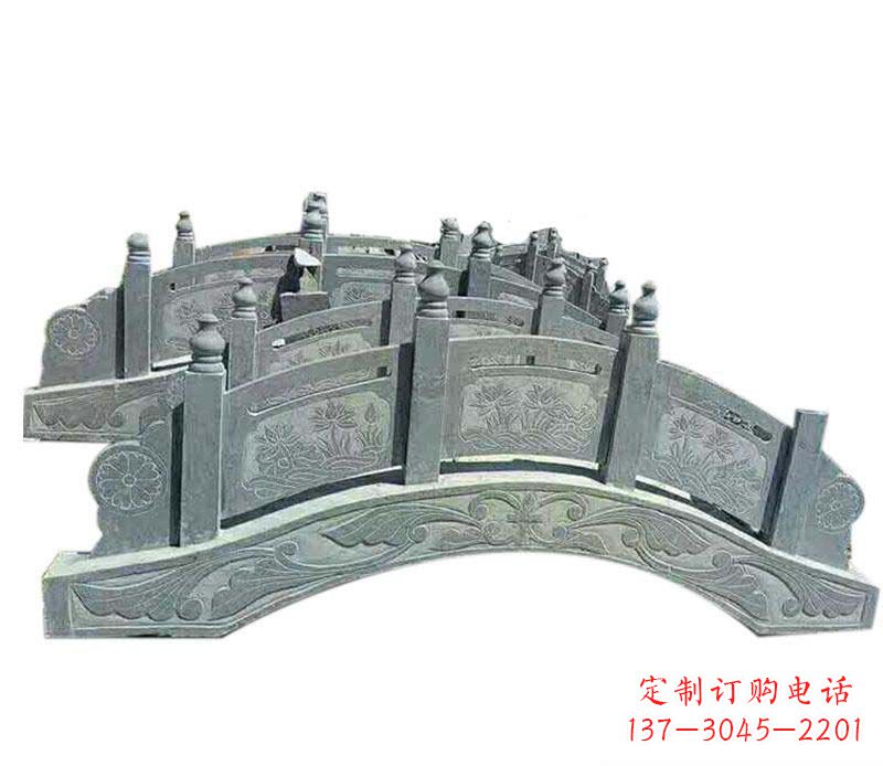 郑州园林仿古石栏板景观石雕_2