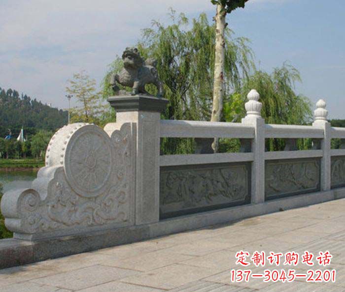 郑州园林景观大理石栏板雕塑