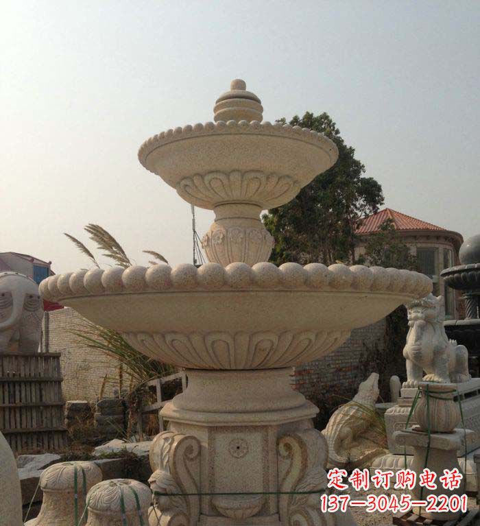 郑州园林景观大型喷泉石雕