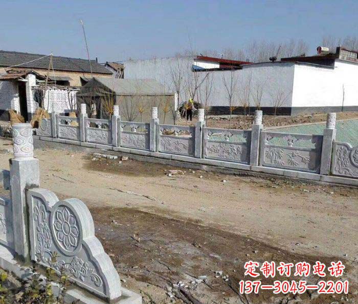 郑州园林景观仿古栏板石雕
