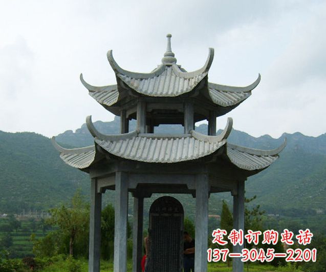郑州园林景观仿古凉亭石雕