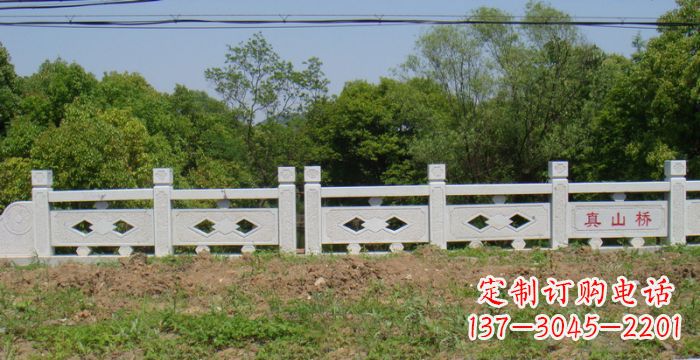 郑州园林景观真山桥石雕栏板 (2)