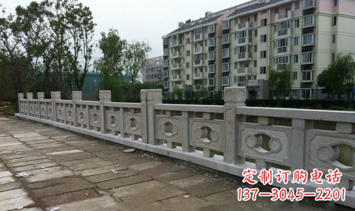郑州园林景观真山桥石雕栏板 (3)