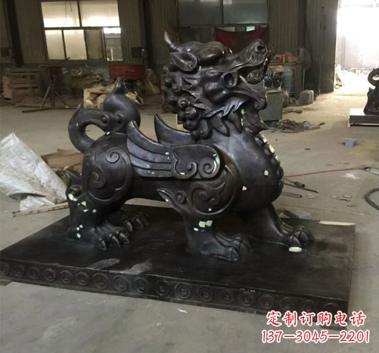 郑州招财貔貅铜雕
