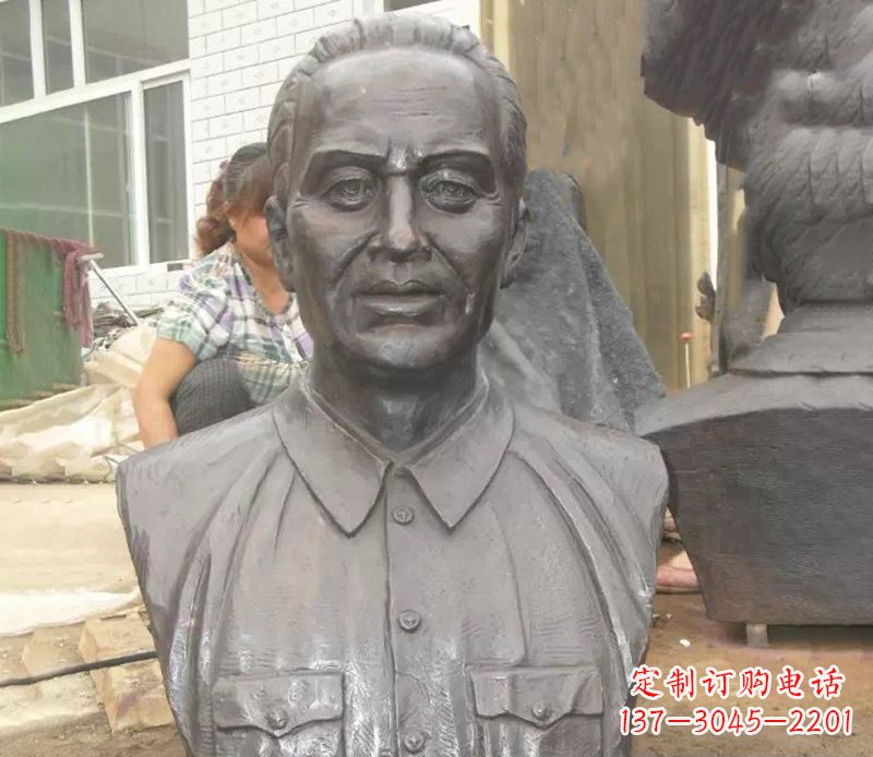 郑州中国名人人物胸像铜雕