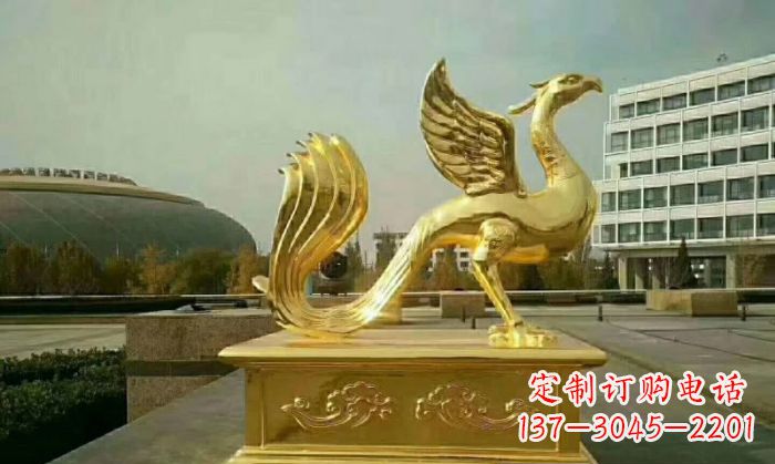 郑州朱雀铜雕
