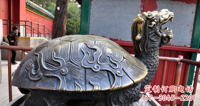 郑州铸铜龙龟神兽铜雕