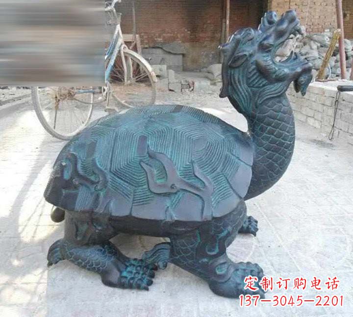 郑州铸铜龙龟雕塑222