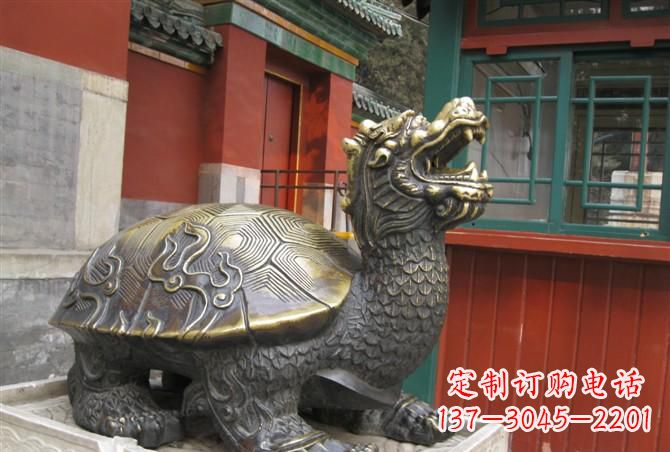 郑州铸铜龙龟雕塑