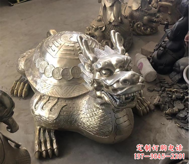 郑州龙龟铜雕塑