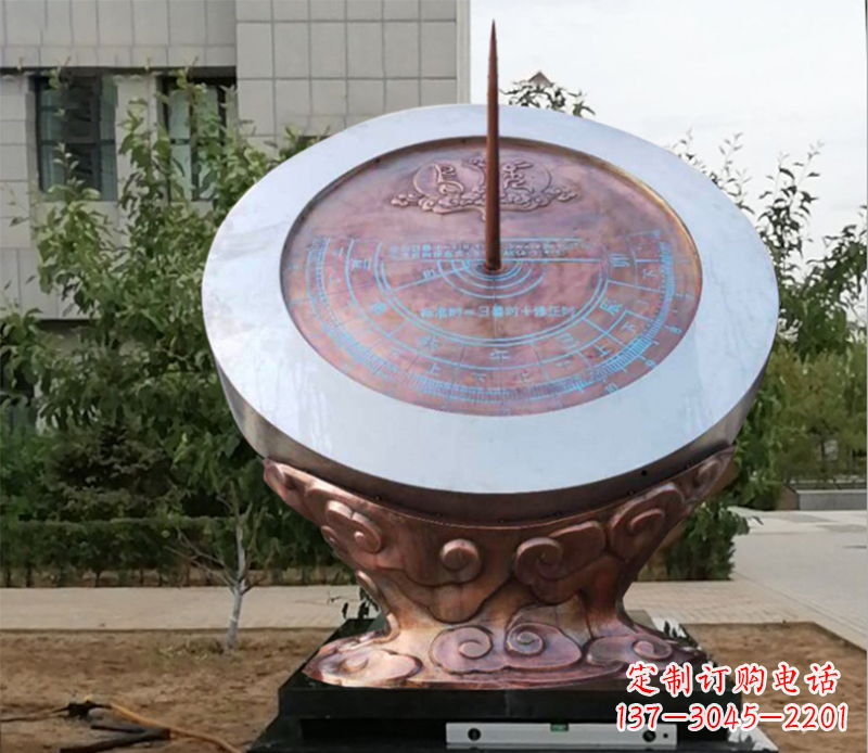 郑州日晷雕塑不锈钢